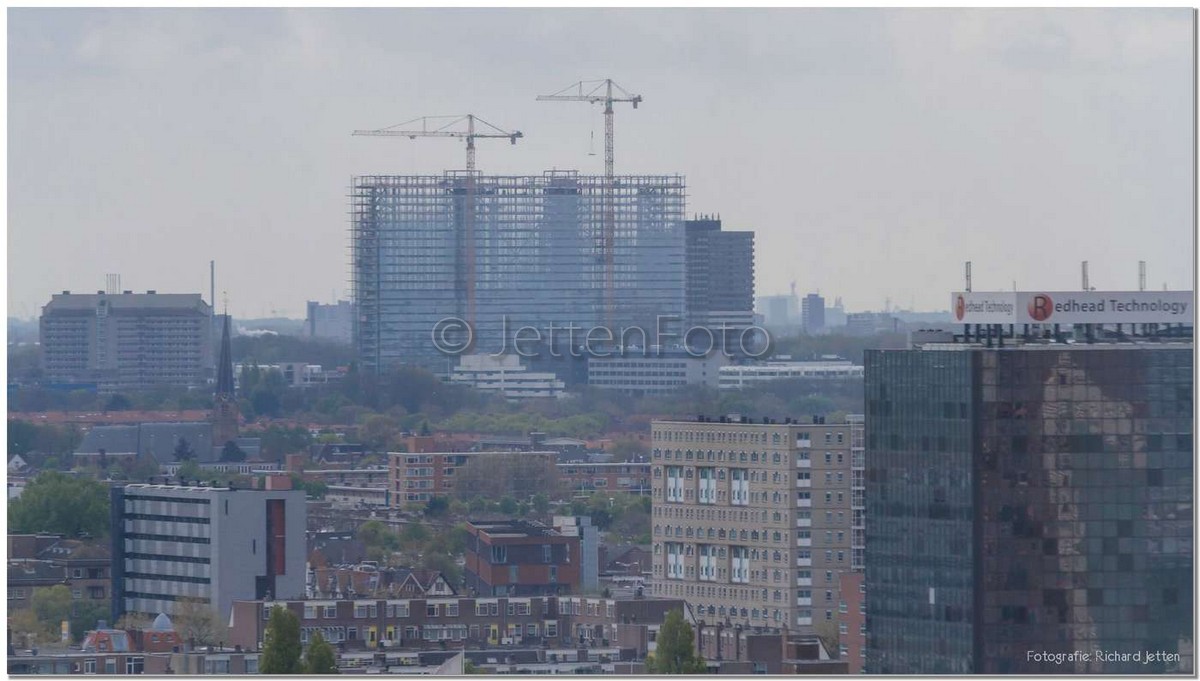 Uitzicht op nieuwbouw EPO in Rijswijk. foto -10